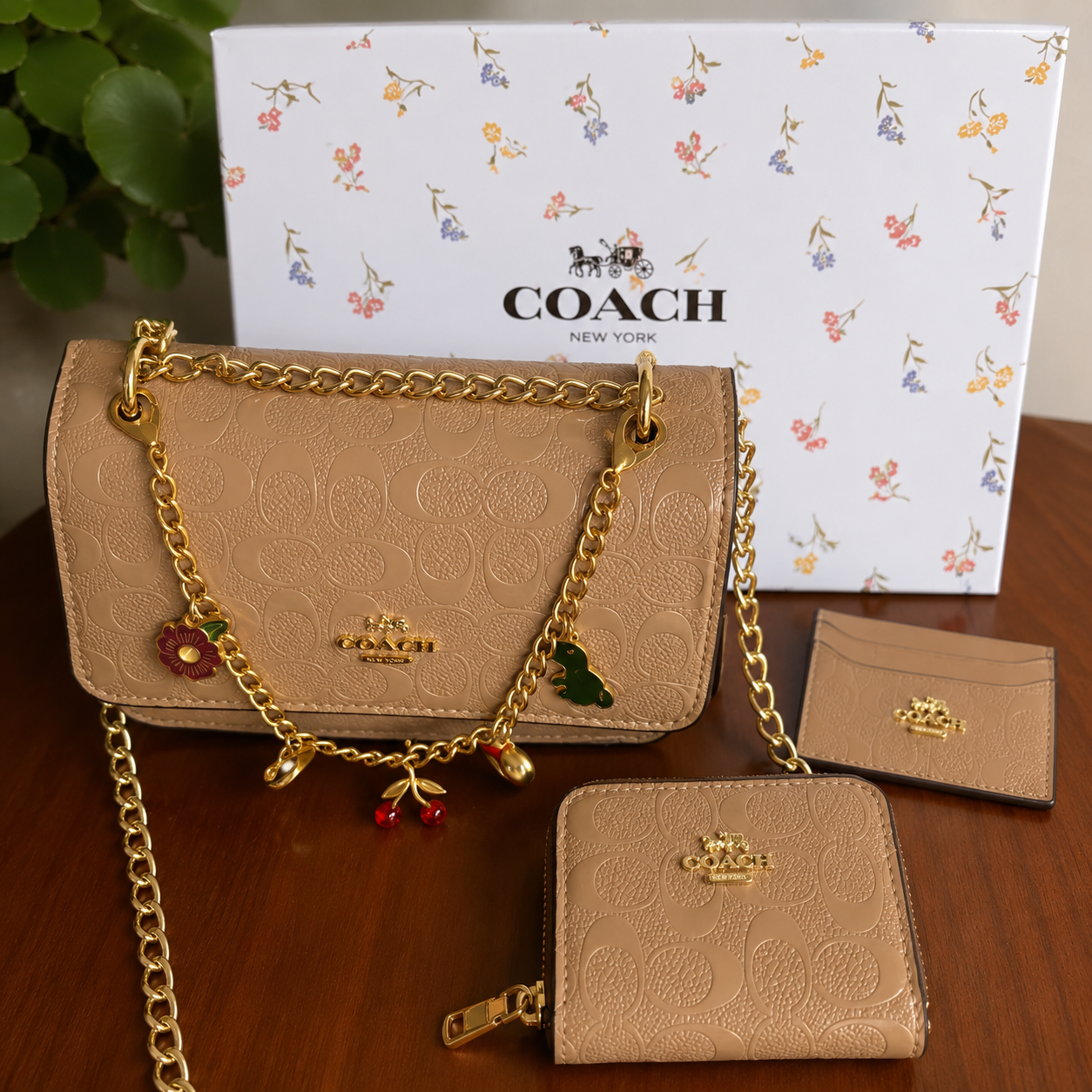 Set Fashion de 3 piezas Khaki