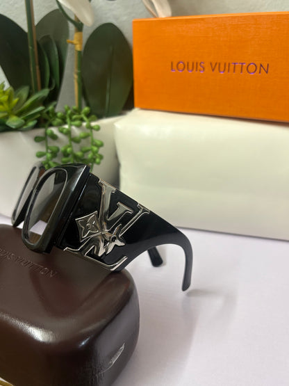 Lentes Fashion Premium Estilo LV | Negro | Incluye Estuche y Accesorios