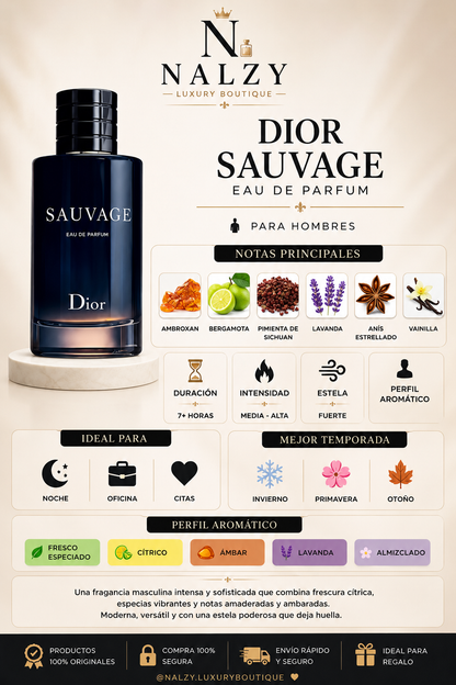 Dior Sauvage Eau de Parfum Set 2 Piezas para Hombre