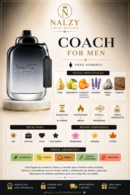 Coach For Men Eau de Toilette para Hombre