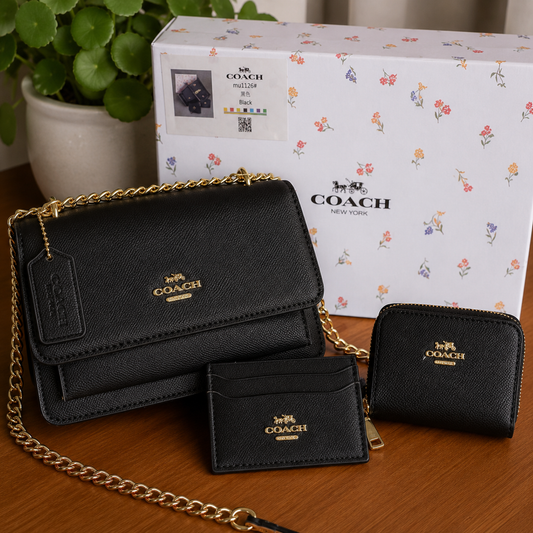 Set Fashion de 3 piezas negro