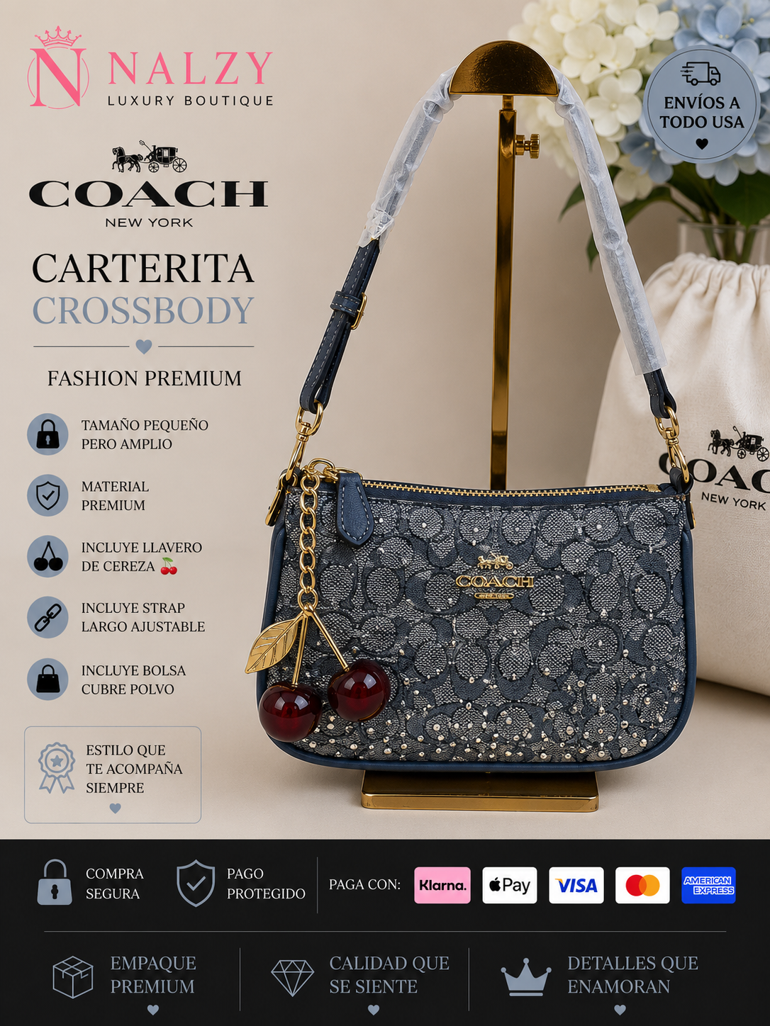 Carterita Crossbody Fashion Premium