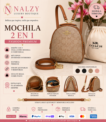 Mochila 2 en 1 Fashion Premium
