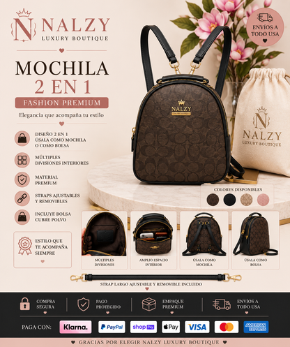 Mochila 2 en 1 Fashion Premium