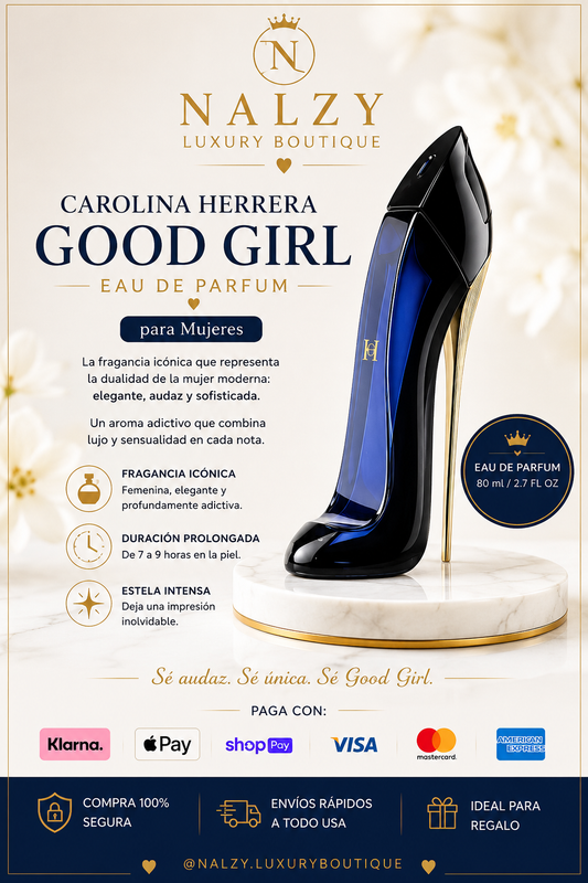 Carolina Herrera Good Girl Eau de Parfum para Mujer 2.7 oz (80 ml)