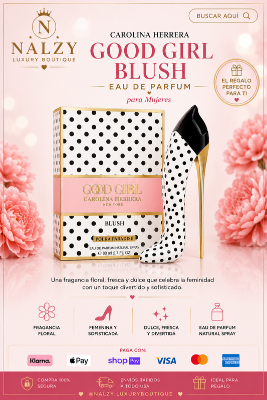 Carolina Herrera Good Girl Blush Polka Paradise Eau de Parfum 2.7 oz / 80 ml para Mujer