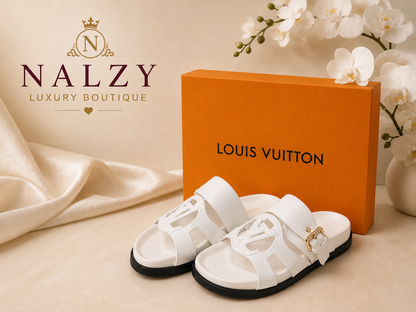 Sandalias LV Premium para Mujer con Hebilla Ajustable