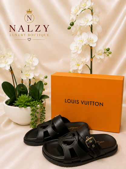 Sandalias LV Premium para Mujer con Hebilla Ajustable